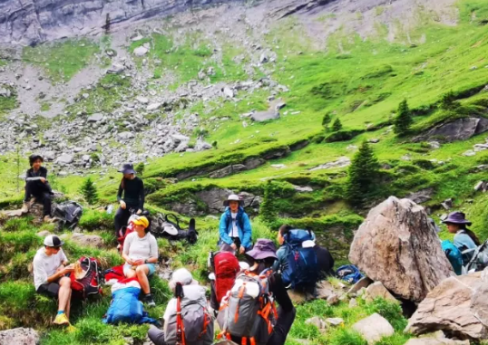 诺达传统之瑞士徒步，孩子们的意志力已经到 - Swiss Hiking